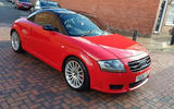 Audi TT Sport quattro coupe - stationary side