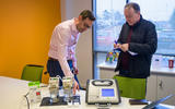 John Evans breathalyser test