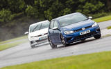 The Volkswagen Golf GTI is a preferable car for the money than the more powerful Golf R Volkswagen Golf GTI and Golf R