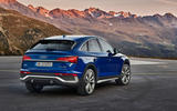 Audi Q5 Sportback 2020 official images - rear Audi Q5 Sportback 2020 official images - rear