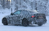 BMW 2 Series Coupe winter test spy images - rear BMW 2 Series Coupe winter test spy images - rear