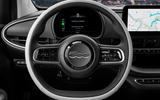 Fiat 500 electric 2020 official press images - steering wheel Fiat 500 electric 2020 official press images - steering wheel