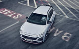 90 Hyundai Kona N official images road aerial