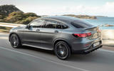 Mercedes-AMG GLC43 Coupé 2019 official debut - hero rear