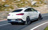 Mercedes-AMG GLE 53 prototype ride - on the road rear