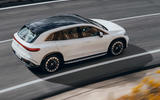 90 mercedes benz eqs suv official reveal images on road aerial 90 mercedes benz eqs suv official reveal images on road aerial