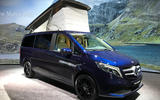 Mercedes-Benz V-Class 2019 reveal - camper front