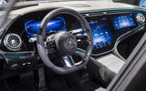 90 Mercedes EQS official reveal images dashboard
