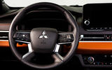 90 Mitsubishi Outlander 2021 official images steering wheel 90 Mitsubishi Outlander 2021 official images steering wheel