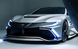 Naran Automotive hypercar official reveal - close-up nose