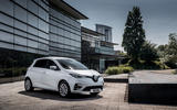 Renault Zoe van 2020 official images - static front Renault Zoe van 2020 official images - static front