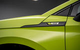 90 Skoda Enyaq coupe vRS 2022 official images vRS badge