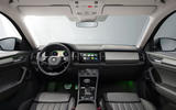 90 Skoda Kodiaq MY2021 facelift official images dashboard