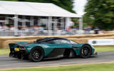 91 Aston Martin Valkyrie Goodwood passenger ride side 91 Aston Martin Valkyrie Goodwood passenger ride side