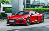 91 Audi R8 Performance RWD 2021 official images coupe static front