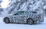 BMW 2 Series Coupe winter test spy images - side BMW 2 Series Coupe winter test spy images - side