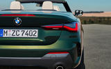2021 BMW 4 Series Convertible official images - rear lights 2021 BMW 4 Series Convertible official images - rear lights