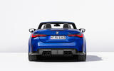 91 BMW M4 Convertible 2021 official reveal rear end