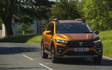 91 long term awards 2021 Dacia Sandero tracking front