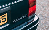 Lotus Carlton at 30 - rear badge Lotus Carlton at 30 - rear badge
