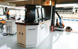 91 McLaren Racing sustainability feature garage