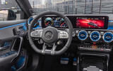 Mercedes-AMG A35 Saloon 2019 official reveal - steering wheel