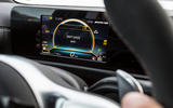 Mercedes-AMG A45 2019 prototype ride - instruments drift mode
