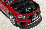 Mercedes-AMG GLB 35 2019 official press images - engine