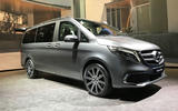 Mercedes-Benz V-Class 2019 reveal - silver