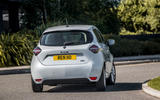 Renault Zoe van 2020 official images - cornering rear Renault Zoe van 2020 official images - cornering rear