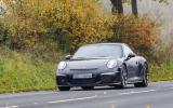 Porsche 911 R spy shots