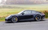 Porsche 911 R spy shots