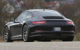 Porsche 911 R spy shots