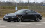 Porsche 911 R spy shots