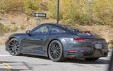 Porsche 911 interior sighting shows new digital cluster of 2019 car