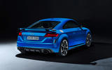 Audi TT RS 2019 facelift - official press images - studio rear