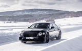 Bentley Flying Spur 2020 development ride - snow