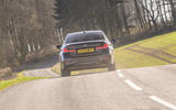 92 bmw m550i vs mercedes amg e53 2021 twin test BMW on road rear 92 bmw m550i vs mercedes amg e53 2021 twin test BMW on road rear