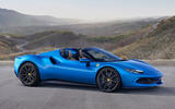 92 Ferrari 296 GTS 2022 official images blue front 92 Ferrari 296 GTS 2022 official images blue front
