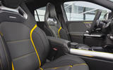 Mercedes-AMG GLA 45 S 2020 official press images - front seats Mercedes-AMG GLA 45 S 2020 official press images - front seats