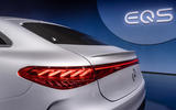 92 Mercedes EQS official reveal images rear lights
