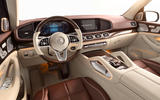 Mercedes-Maybach GLS 600 official press images - dashboard