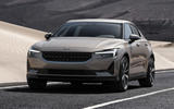 92 Polestar 2 official images desert static front 92 Polestar 2 official images desert static front