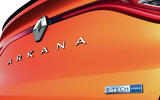 2021 Renault Arkana official European images - rear badge 2021 Renault Arkana official European images - rear badge