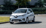 Renault Zoe van 2020 official images - cornering front Renault Zoe van 2020 official images - cornering front
