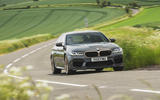 92 road testers cars of 2021 BMW M5 CS cornering