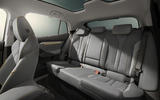 92 Skoda Enyaq coupe official studio rear seats