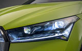 92 Skoda Enyaq coupe vRS 2022 official images headlights