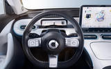 92 Smart #1 2022 official reveal studio static steering wheel 92 Smart #1 2022 official reveal studio static steering wheel