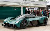 93 Aston Martin Valkyrie Goodwood passenger ride paddock 93 Aston Martin Valkyrie Goodwood passenger ride paddock